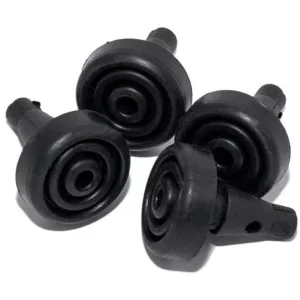 KAPPA RÖGZÍTŐ GUMIK KM7, K636, KM8A, KM8B, KRA KÖZPONTI PLATNIKHOZ, EMELT MAGASSÁG 6,5 MM (4 DB)