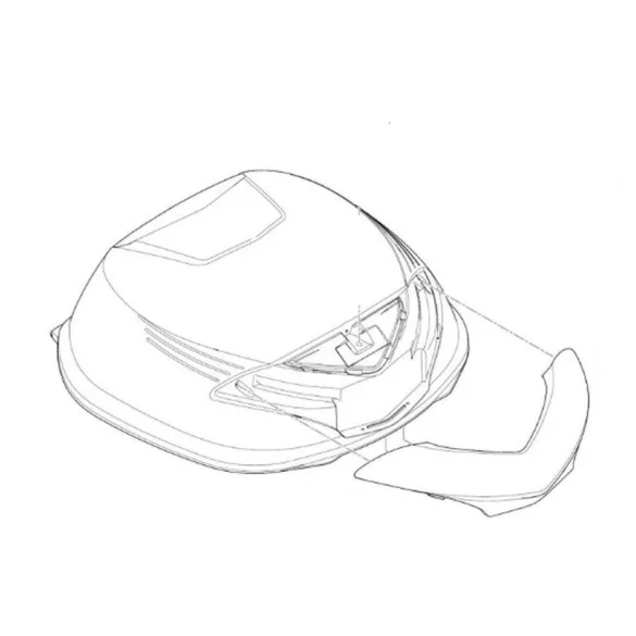 KAPPA PRIZMA (FÉNYVISSZAVERŐ) K355NT DOBOZHOZ