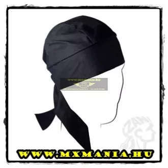 Zan headgear flydanna deluxe fekete fejkendő