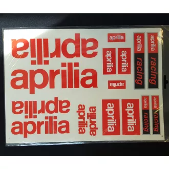 Aprilia matrica szett, táblás ezüst