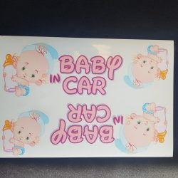 BABY IN CAR  MATRICA SZETT 25×17CM 