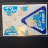 BABY ON BOARD  MATRICA SZETT 25×17CM 