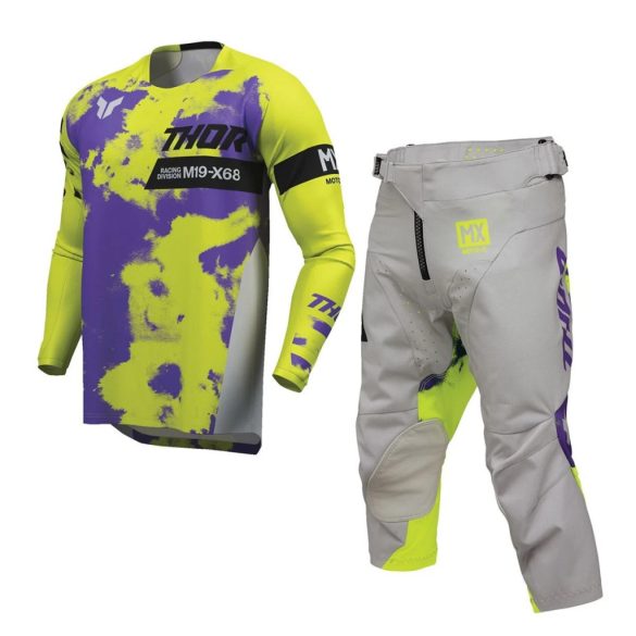 THOR YOUTH LAUNCHMODE BLEACH PURPLE/YELLOW RUHASZETT