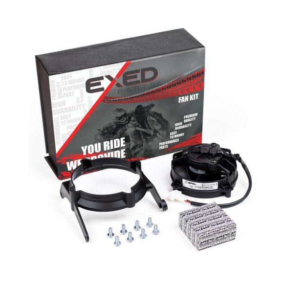 extreme parts hűtő ventilátor készlet (ktm,husqi) 2t,4t