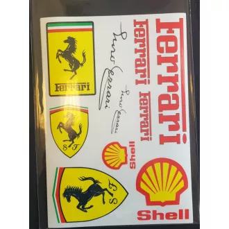 Ferrari matrica szett 25×17cm