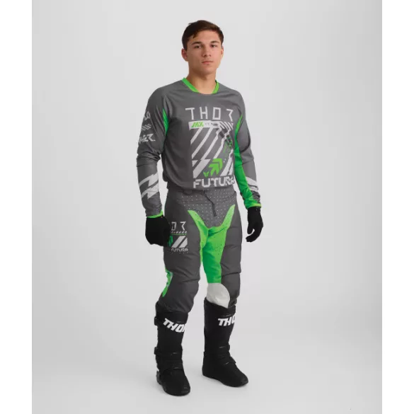 Thor Launchmode futura szürke-zöld ruhaszett