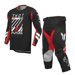 THOR YOUTH LAUNCHMODE FUTURA BLACK/RED RUHASZETT
