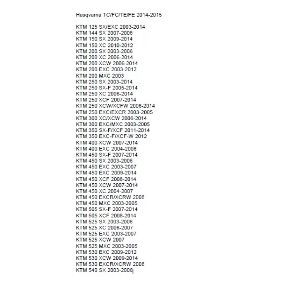 Hardline-X KTM hátsó féktárcsavédő