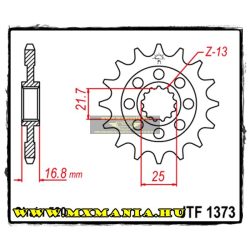 JT Sprockets első lánckerék, 1373, Honda CT/CTX/NC