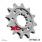 Kawasaki jt sprockets első lánckerék, r 1565, klx/kxf