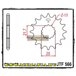 JT Sprockets első lánckerék, 566=513=519