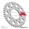 Honda jt sprockets hátsó lánckerék, 1332, road, triumph road motorokhoz