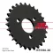 Kawasaki jt sprockets hátsó lánckerék, 1780, off road KDX50, Suzuki off road JR50