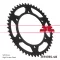 Suzuki jt sprockets hátsó lánckerék, 1785, off road PE175