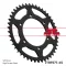 Honda jt sprockets hátsó lánckerék, 1977, road XL250, off road MT250 K1,XR200,CR250,XL250