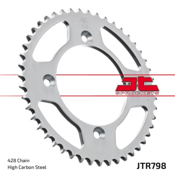 JT Sprockets hátsó lánckerék, 798,  Suzuki RM80-85, Yamaha YZ 80-85