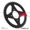 Kawasaki jt sprockets hátsó lánckerék, 810, Suzuki, , hmz, hyosung