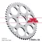 Suzuki jt sprockets hátsó lánckerék, 814, gt/gs/gsx motorokhoz