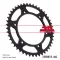 Suzuki jt sprockets hátsó lánckerék, 817, derbi road 659 mulhacen, road RGV250/TV250