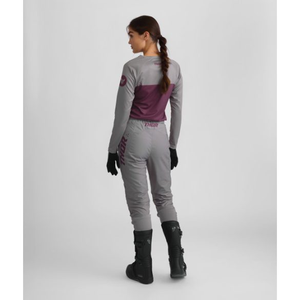 Thor Ridemode Menace lila-szürke női ruhaszett