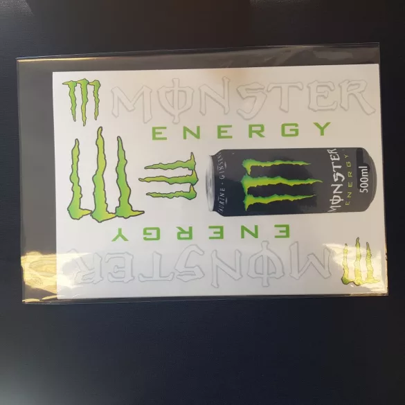 ÚJ MONSTER MATRICA SZETT 25×17CM 