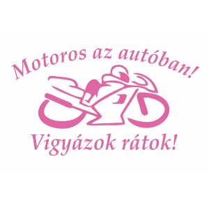 Motoros Az Autóban, pink