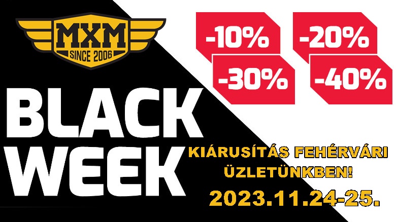 Black Friday akciós napok fehérvári üzletünkben-2023.11.24-25.