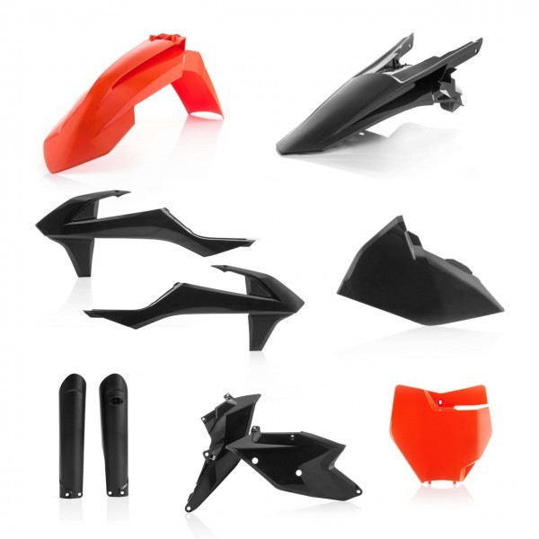 Image of Acerbis full idomszett Ktm SX/SXF 16-18 , fekete-narancs