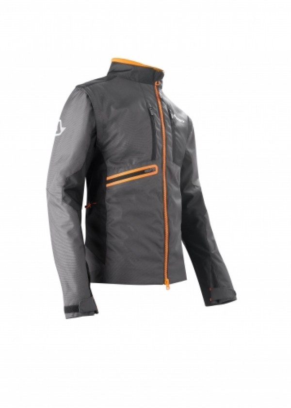 Image of ACERBIS ENDURO ONE JACKET FEKETE-NARANCS SZINBEN