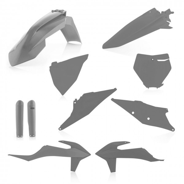 Image of Acerbis full plastic kit KTM SX/SFX 2019 - GREY