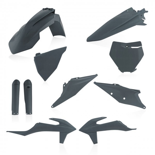 Image of Acerbis full idomszett Ktm SX 19/22 -metallic grey