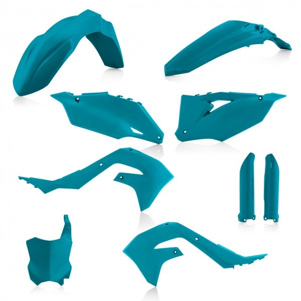 Image of Acerbis full idom szett Kawasaki KXF450 19/22 + KXF250 21/22 - metalic teal