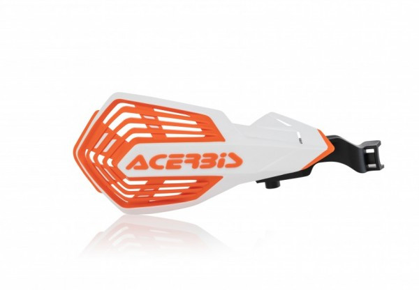 Image of Acerbis K-Future kézvédő, fehér-narancs