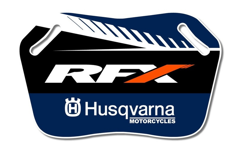 Image of RFX bemutatótábla, kék