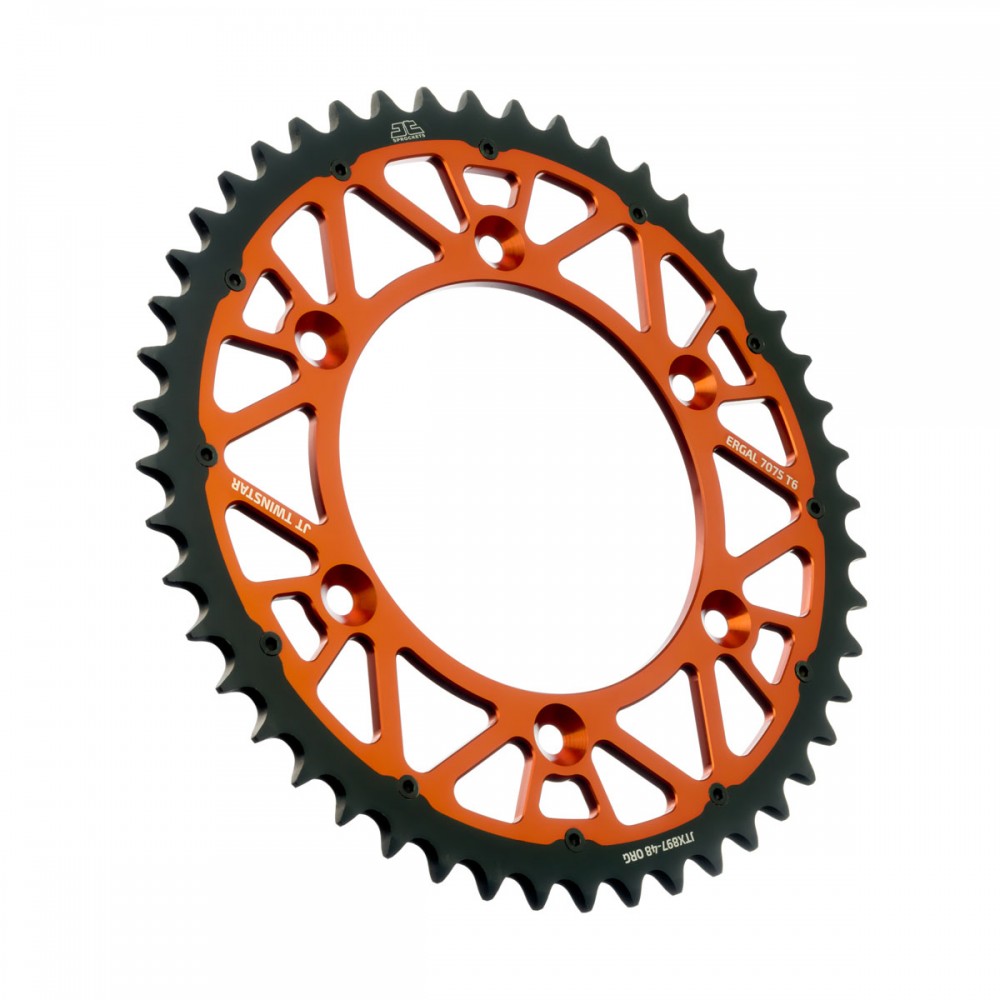 Image of JT Sprockets Twinstar hátsó lánckerék, KTM összes, 48 fogas