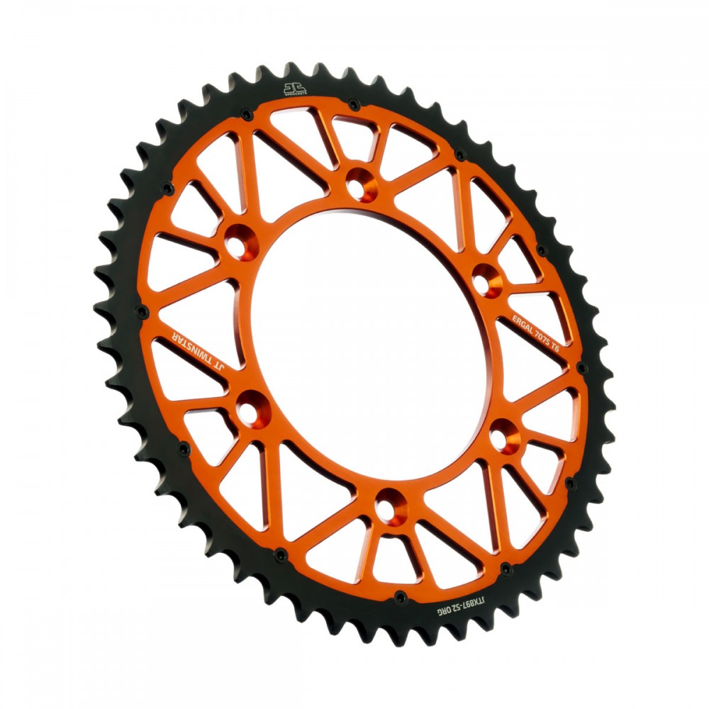 Image of JT Sprockets Twinstar hátsó lánckerék, KTM összes, 51 fogas
