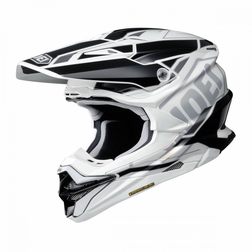Image of Shoei VFX-WR ALLEGIANT TC-6 bukósisak,fekete-fehér