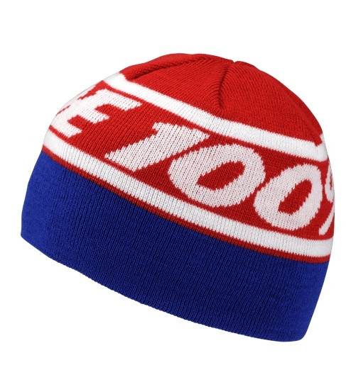 Image of 100% Rally téli sapka, piros-kék