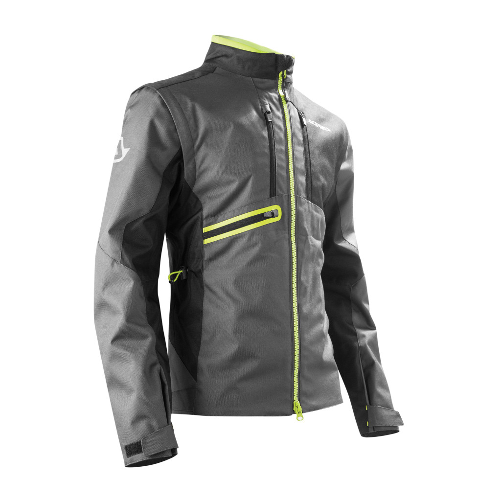 Image of Acerbis Enduró kabát, Fekete-Fluo sárga színben