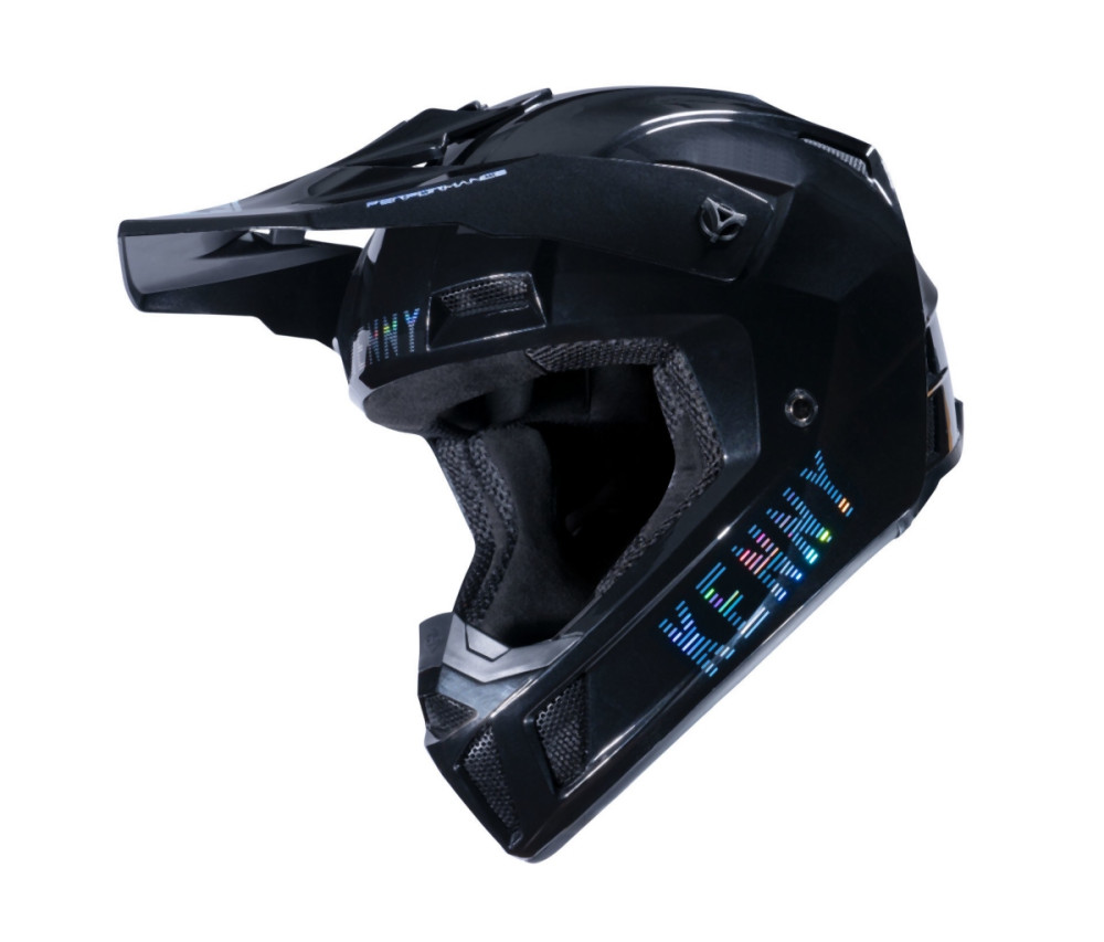 Image of Kenny racing performance solid black mips bukósisak