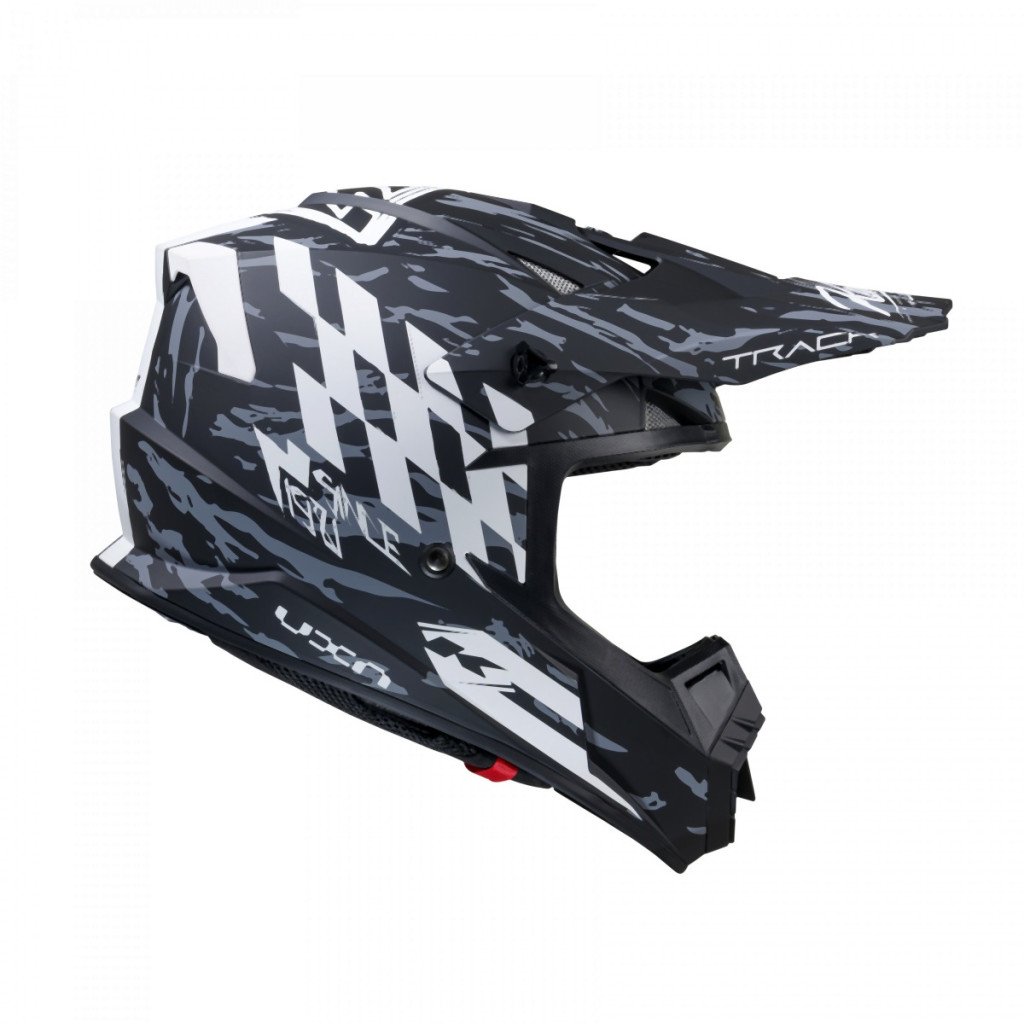 Image of KENNY RACING TRACK GRAPHIC DIRT BUKÓSISAK FEKETE-FEHÉR