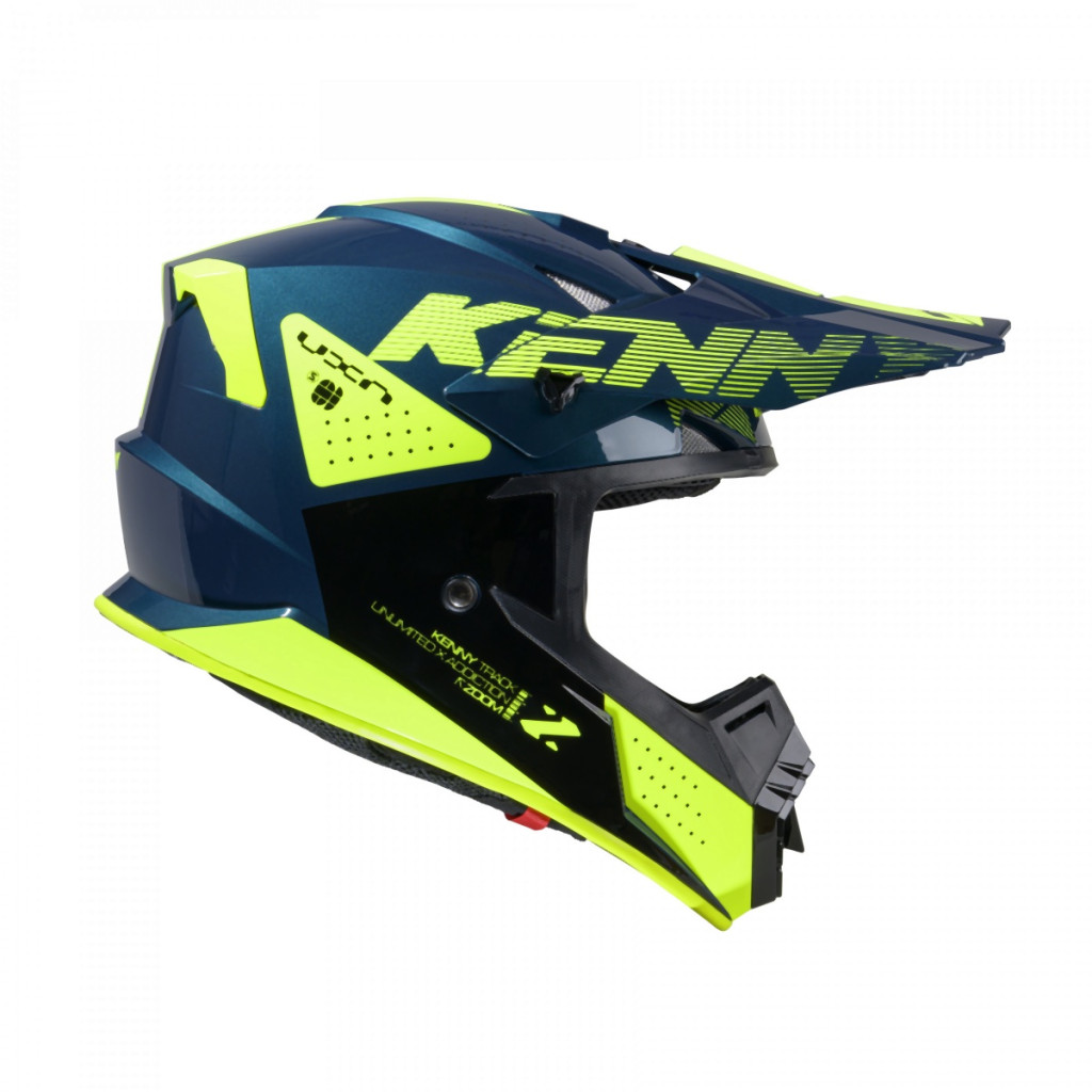Image of KENNY RACING TRACK GRAPHIC ZOOM BUKÓSISAK S.KÉK-ACID
