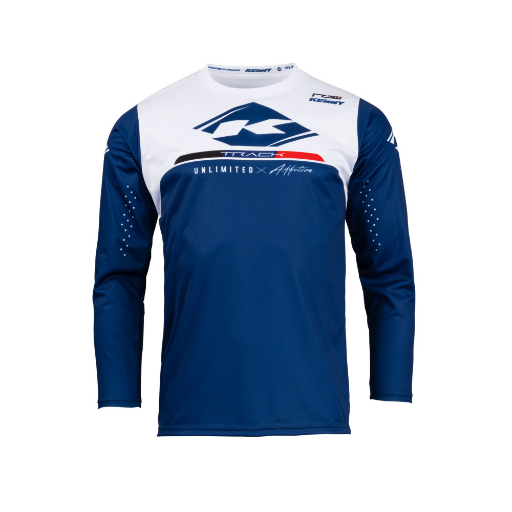 Image of Kenny racing track raw blue-white mez