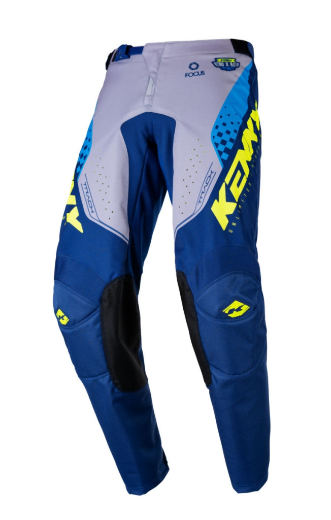 Image of Kenny Racing track focus navy-yellow nadrág