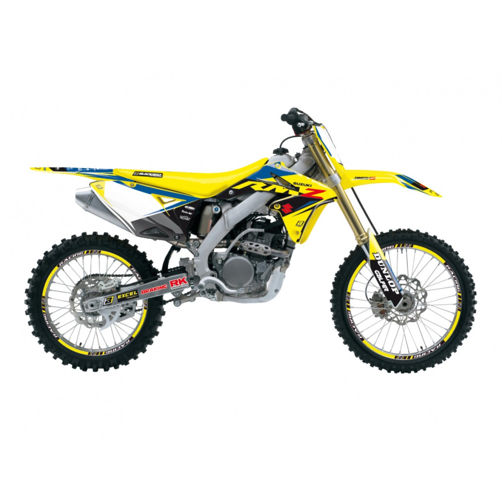 Image of Blackbird dream 5 matrica szett, Suzuki RMZ250 2004-2006