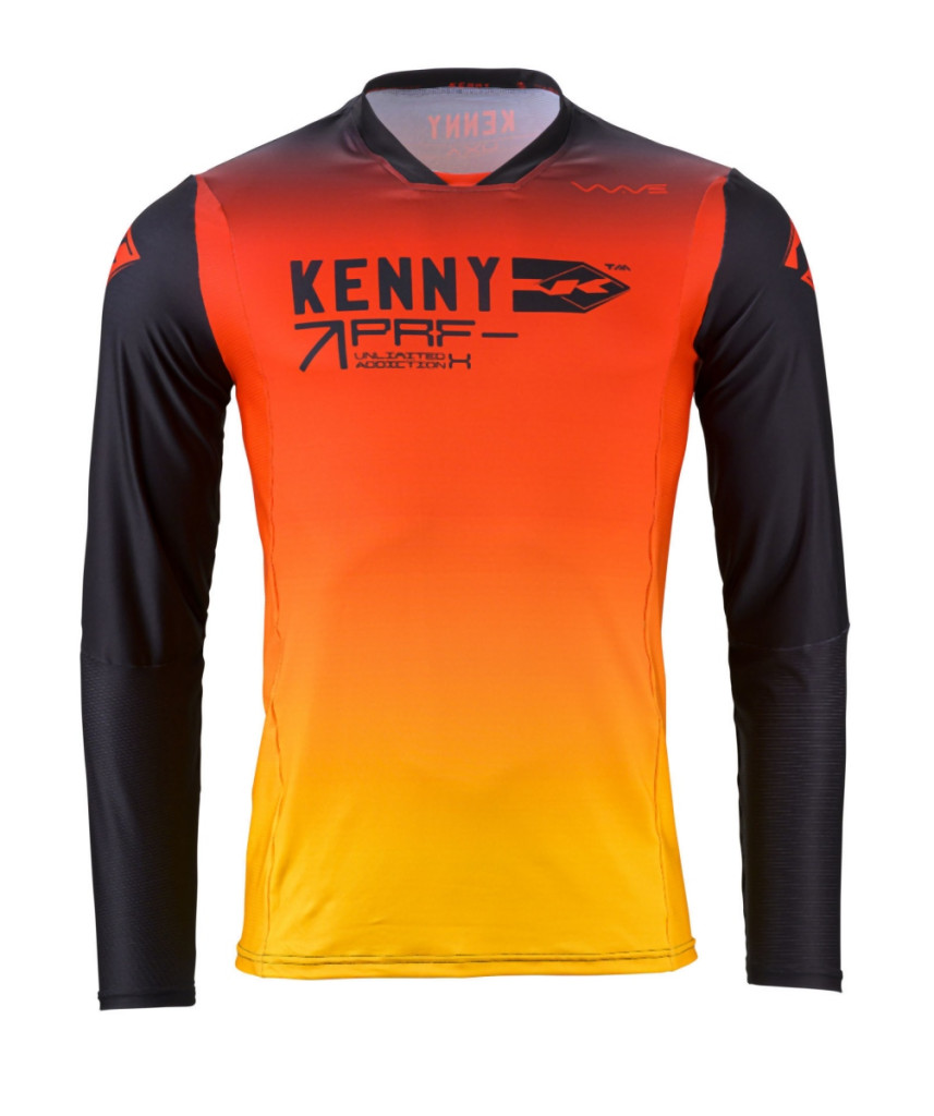 Image of KENNY RACING PERFORMANCE WAVE PIROS SZÍN PIROS/FEKETE/SÁRGA
