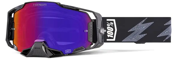 Image of 100% Armega Hiper Crenshaw szemüveg lila tükrős lencsével