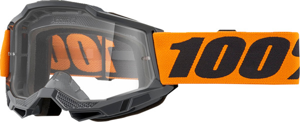 Image of 100% Accuri 2 Black-orange szemüveg víztiszta lencsével