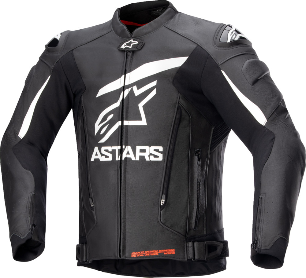 Image of ALPINESTARS GP PLUS R V4 BLACK-WHITE BŐRKABÁT