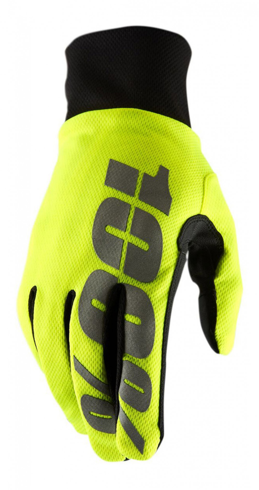 Image of 100% HYDROMATIC NEON YELLOW GLOVES S